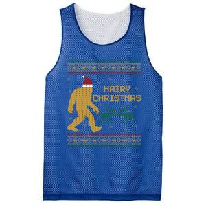 Hairy Christmas Bigfoot Santa Claus Ugly Christmas Cute Gift Mesh Reversible Basketball Jersey Tank