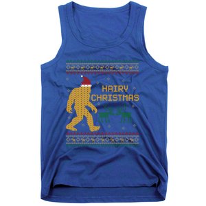 Hairy Christmas Bigfoot Santa Claus Ugly Christmas Cute Gift Tank Top