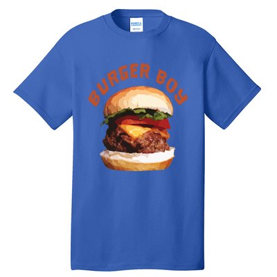 Hamburger Cheeseburger Burger Funny Fast Food Gift Tall T-Shirt