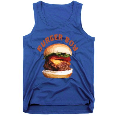 Hamburger Cheeseburger Burger Funny Fast Food Gift Tank Top