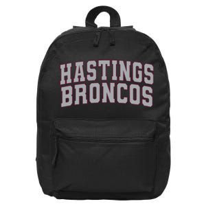 Hastings College Broncos 02 16 in Basic Backpack