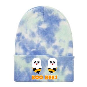 Halloween Costume Boo Bees Gift Tie Dye 12in Knit Beanie