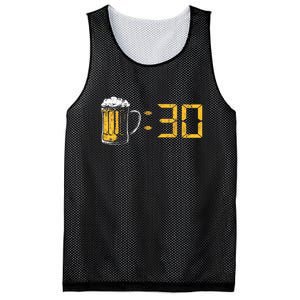 Homebrewers Craft Beer Birthday Beer 30 Drinking Party Gift Mesh Reversible Basketball Jersey Tank