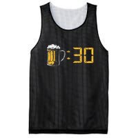 Homebrewers Craft Beer Birthday Beer 30 Drinking Party Gift Mesh Reversible Basketball Jersey Tank