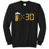 Homebrewers Craft Beer Birthday Beer 30 Drinking Party Gift Tall Sweatshirt