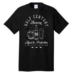 Half Century Brewery Aged To Perfection Tall T-Shirt