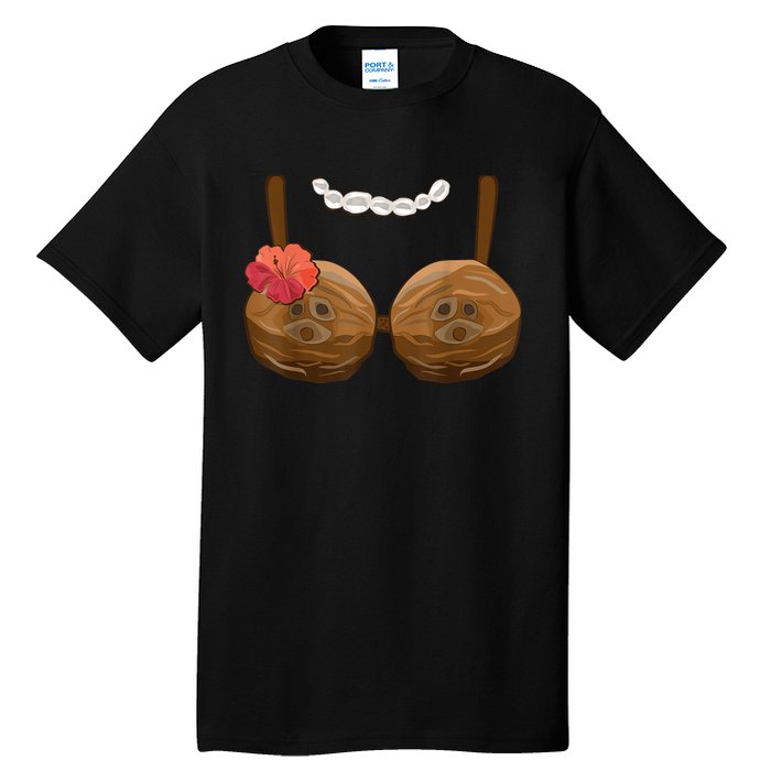 Halloween Coconut Bra Costume Coconut Halloween Tall T-Shirt