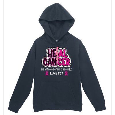 Heal Cancer Believe God Christian Urban Pullover Hoodie