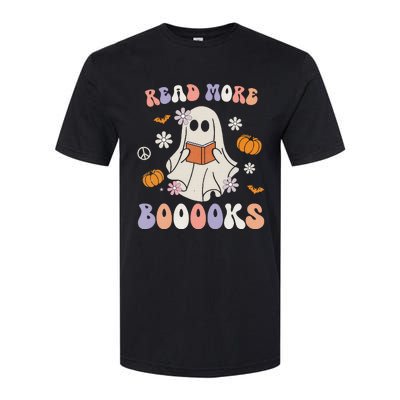 Halloween Cute Boo Read A Book Teacher's Day Softstyle CVC T-Shirt