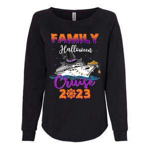 Halloween Cute Boo Cruise Squad Family Outfits Cruising Crew Great Gift Womens California Wash Sweatshirt