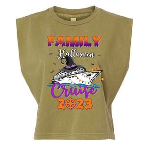 Halloween Cute Boo Cruise Squad Family Outfits Cruising Crew Great Gift Garment-Dyed Women's Muscle Tee