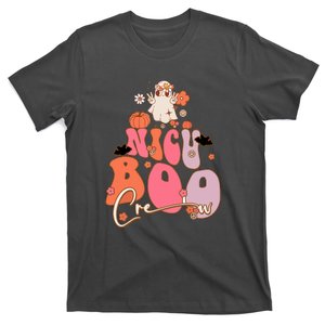 Halloween Cute Boo Groovy Ghost Nicu Boo Crew Gift T-Shirt