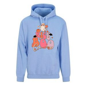 Halloween Cute Boo Groovy Ghost Nicu Boo Crew Gift Unisex Surf Hoodie