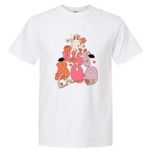 Halloween Cute Boo Groovy Ghost Nicu Boo Crew Gift Garment-Dyed Heavyweight T-Shirt