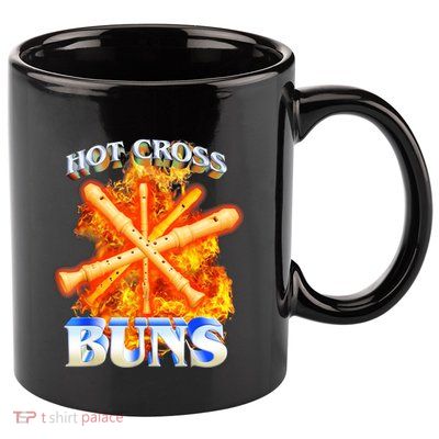 Hot Cross Buns 11oz C Handle Ceramic Mug