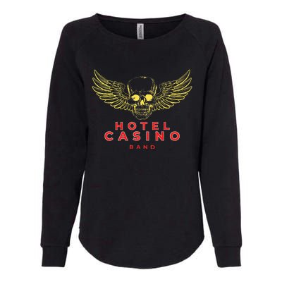 HOTEL CASINO Band Las Vegas Nevada Womens California Wash Sweatshirt