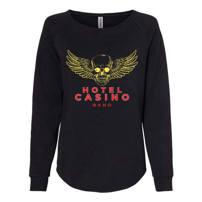 HOTEL CASINO Band Las Vegas Nevada Womens California Wash Sweatshirt