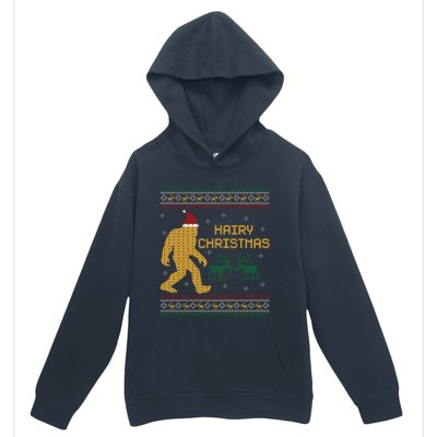 Hairy Christmas Bigfoot Santa Claus Ugly Christmas Sweater Gift Urban Pullover Hoodie