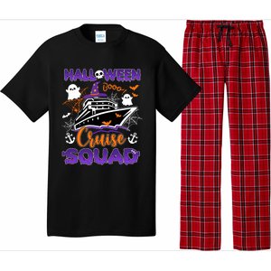 Halloween Cute Boo Cruise Squad Family Outfits Cruising Crew Cool Gift Pajama Set