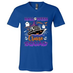 Halloween Cute Boo Cruise Squad Family Outfits Cruising Crew Cool Gift V-Neck T-Shirt