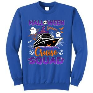 Halloween Cute Boo Cruise Squad Family Outfits Cruising Crew Cool Gift Tall Sweatshirt