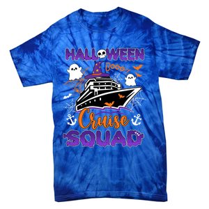 Halloween Cute Boo Cruise Squad Family Outfits Cruising Crew Cool Gift Tie-Dye T-Shirt