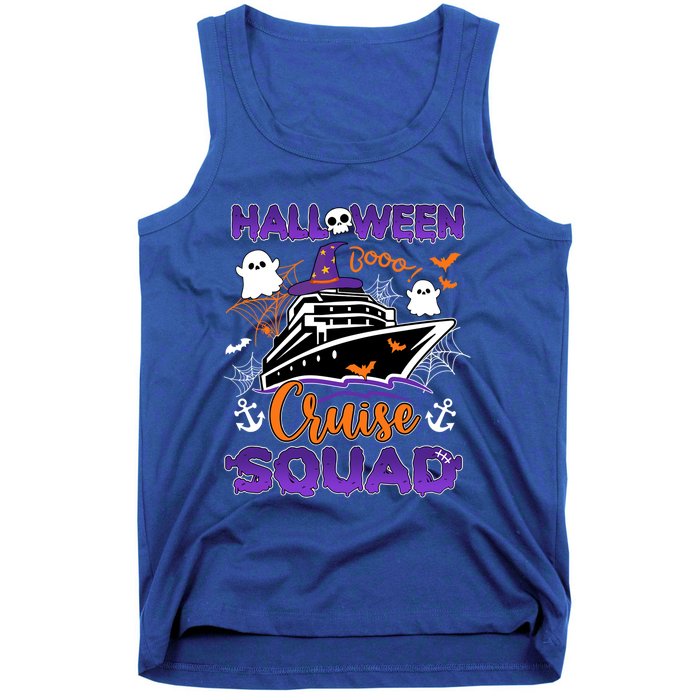 Halloween Cute Boo Cruise Squad Family Outfits Cruising Crew Cool Gift Tank Top