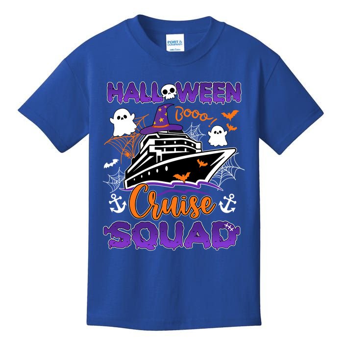 Halloween Cute Boo Cruise Squad Family Outfits Cruising Crew Cool Gift Kids T-Shirt