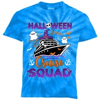 Halloween Cute Boo Cruise Squad Family Outfits Cruising Crew Cool Gift Kids Tie-Dye T-Shirt