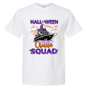 Halloween Cute Boo Cruise Squad Family Outfits Cruising Crew Cool Gift Garment-Dyed Heavyweight T-Shirt