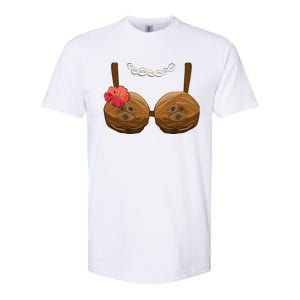 Halloween Coconut Bra Costume Coconut Halloween Softstyle CVC T-Shirt