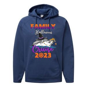 Halloween Cute Boo Cruise Squad Family Outfits Cruising Crew Great Gift Performance Fleece Hoodie