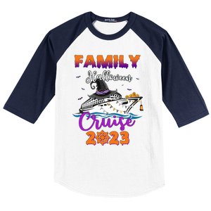 Halloween Cute Boo Cruise Squad Family Outfits Cruising Crew Great Gift Baseball Sleeve Shirt