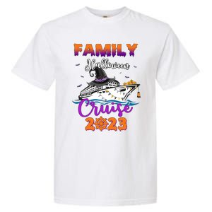 Halloween Cute Boo Cruise Squad Family Outfits Cruising Crew Great Gift Garment-Dyed Heavyweight T-Shirt