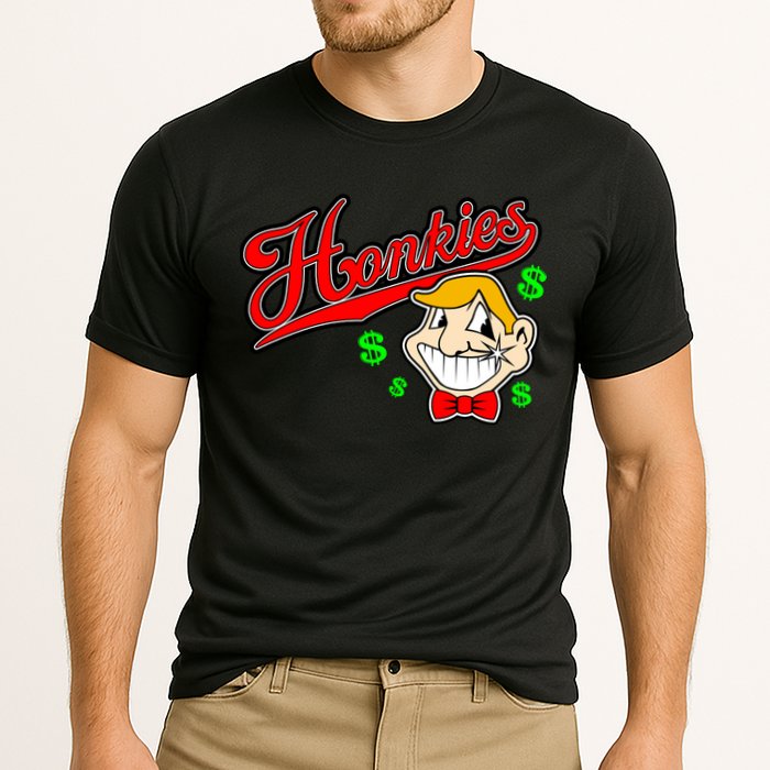Honkies Caucasians Baseball Cooling Performance Crew T-Shirt