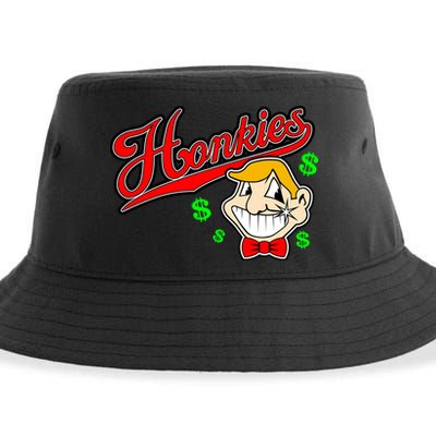 Honkies Caucasians Baseball Sustainable Bucket Hat