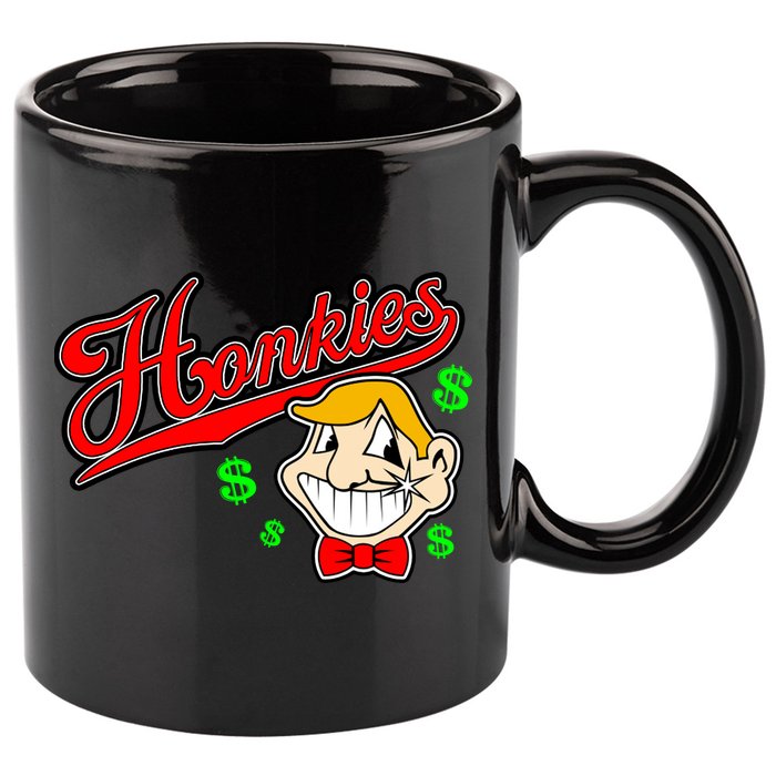 Honkies Caucasians Baseball 11oz C Handle Ceramic Mug