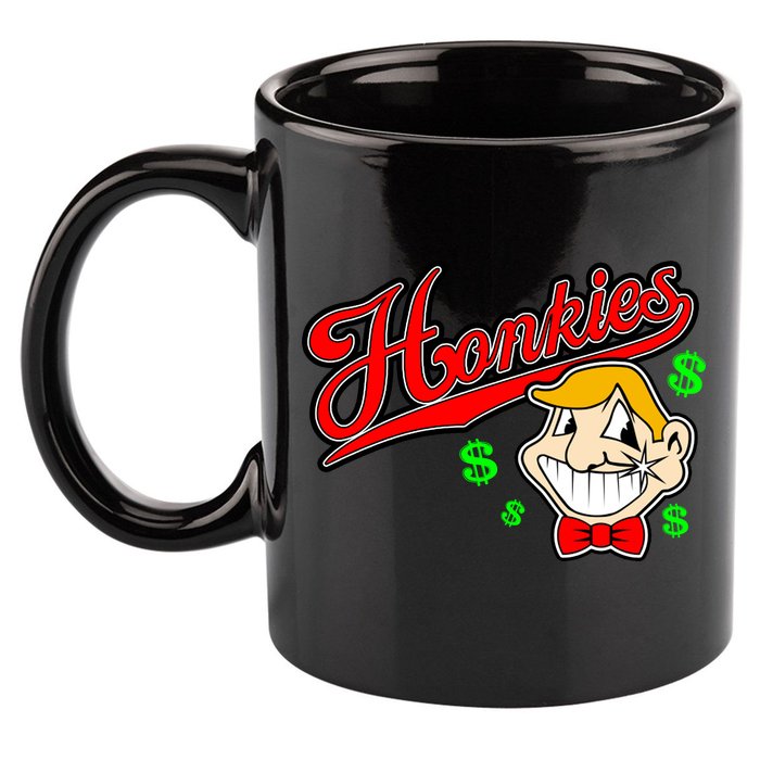 Honkies Caucasians Baseball 11oz C Handle Ceramic Mug