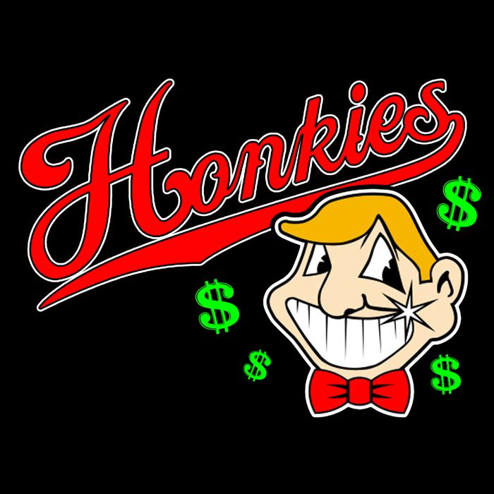 Honkies Caucasians Baseball Drawstring Bag