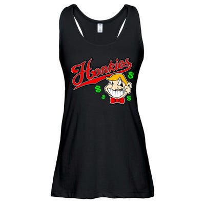 Honkies Caucasians Baseball Ladies Essential Flowy Tank