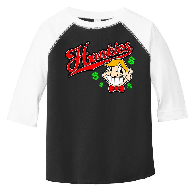 Honkies Caucasians Baseball Toddler Fine Jersey T-Shirt