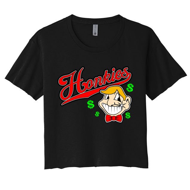 Honkies Caucasians Baseball Crop Top