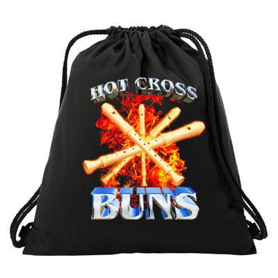 Hot Cross Buns Drawstring Bag