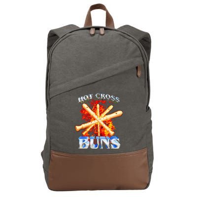 Hot Cross Buns Cotton Canvas Backpack