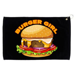 Hamburger Cheeseburger Burger Funny Fast Food Meaningful Gift Grommeted Golf Towel