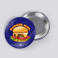 Hamburger Cheeseburger Burger Funny Fast Food Meaningful Gift Button