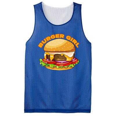 Hamburger Cheeseburger Burger Funny Fast Food Meaningful Gift Mesh Reversible Basketball Jersey Tank