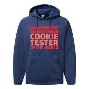 Heavyweight Christmas Cookie Tester Of The World Performance Fleece Hoodie