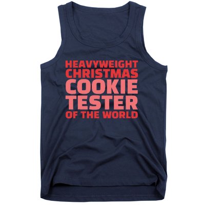 Heavyweight Christmas Cookie Tester Of The World Tank Top