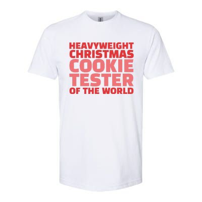 Heavyweight Christmas Cookie Tester Of The World Softstyle CVC T-Shirt